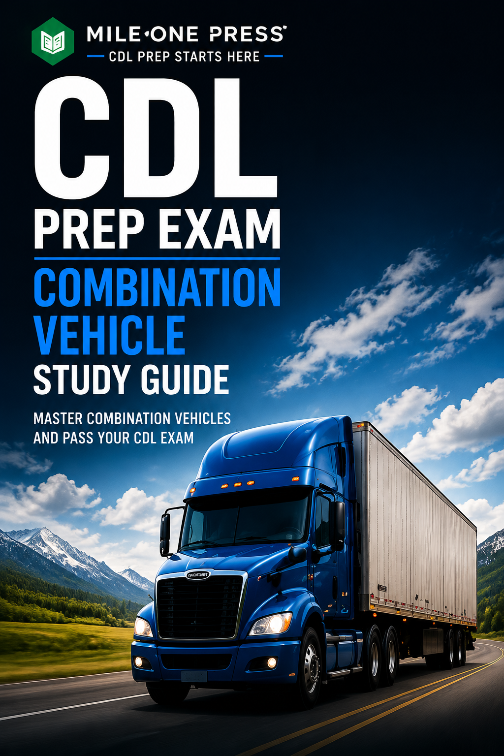 Combination Vehicles (English) CDL prep ebook cover