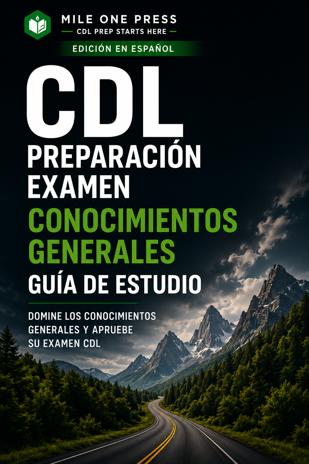Conocimientos Generales (Spanish) CDL prep ebook cover