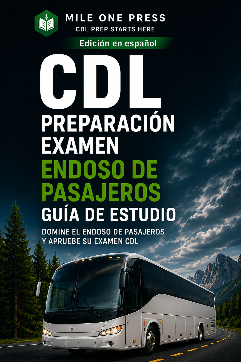 Vehículos de Pasajeros (Spanish) CDL prep ebook cover