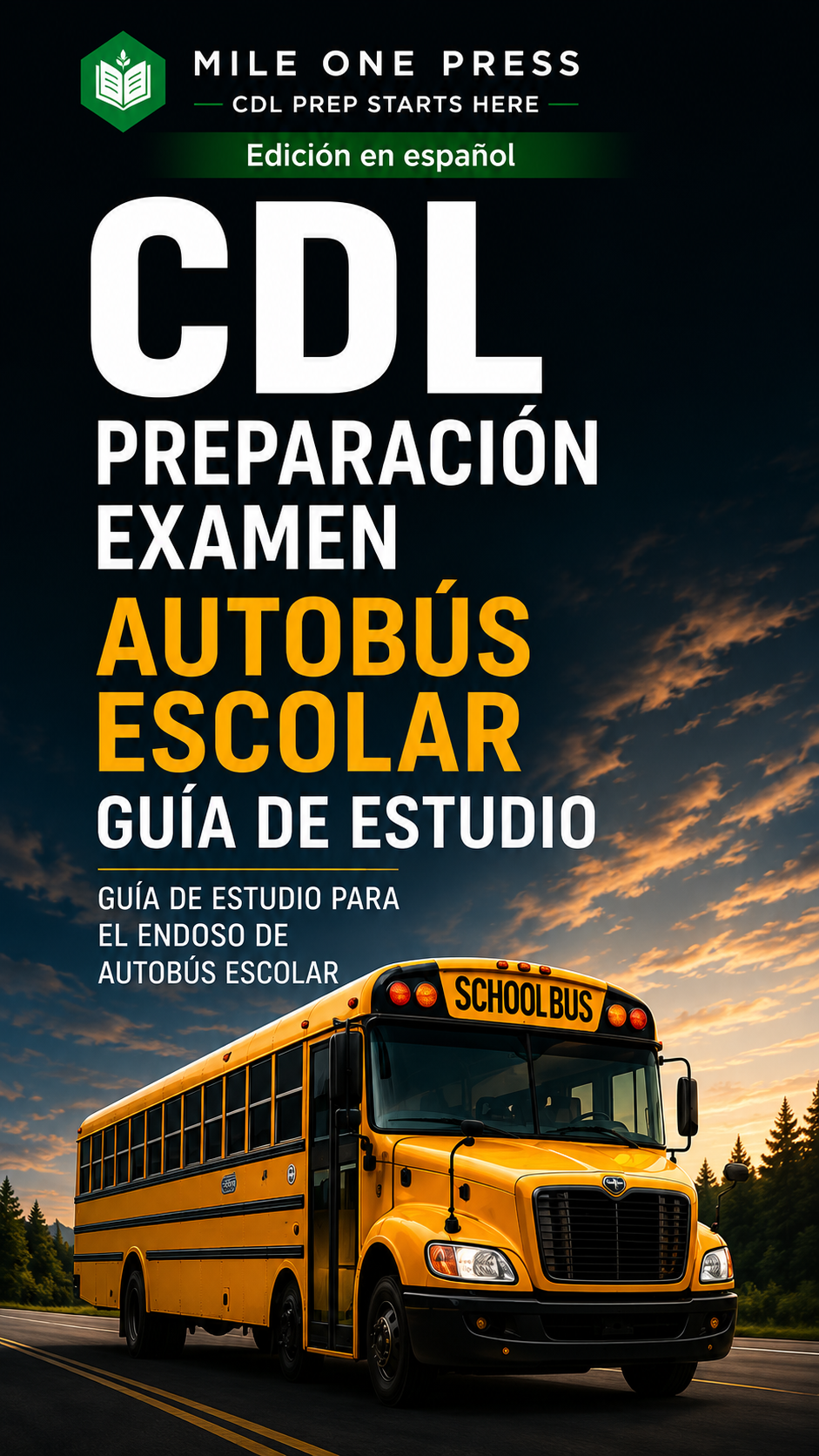 Autobús Escolar (Spanish) CDL prep ebook cover